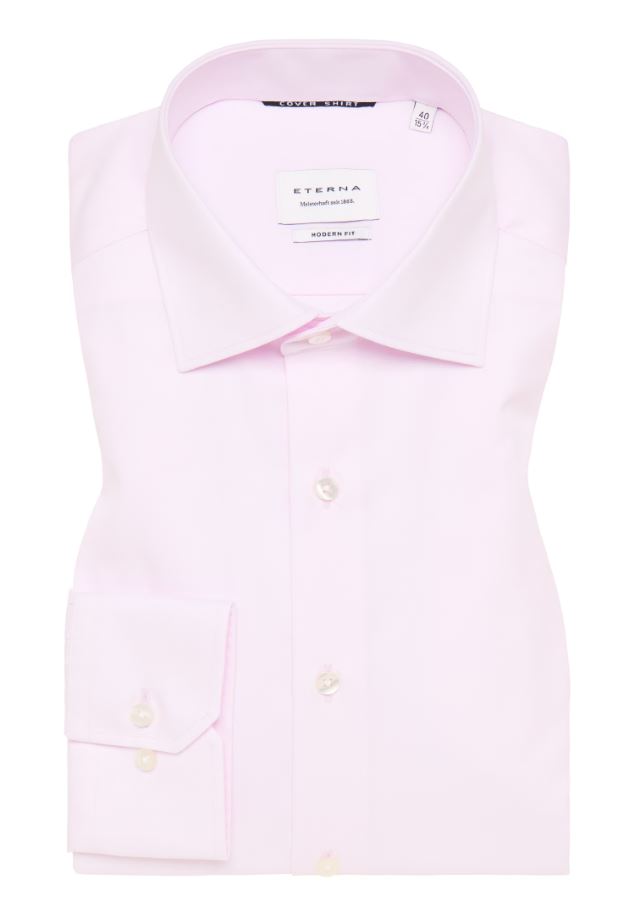 Eterna Camicia rosa eterna modern fit collo classico italiano Promozione