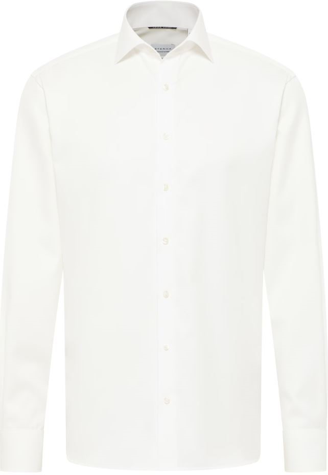 Eterna Camicia beige eterna modern fit collo classico italiano Negozi Online