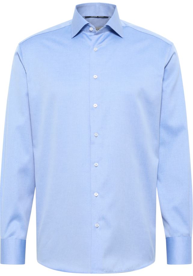 Eterna Camicia azzurra eterna modern fit collo classico italiano Acquista Ora