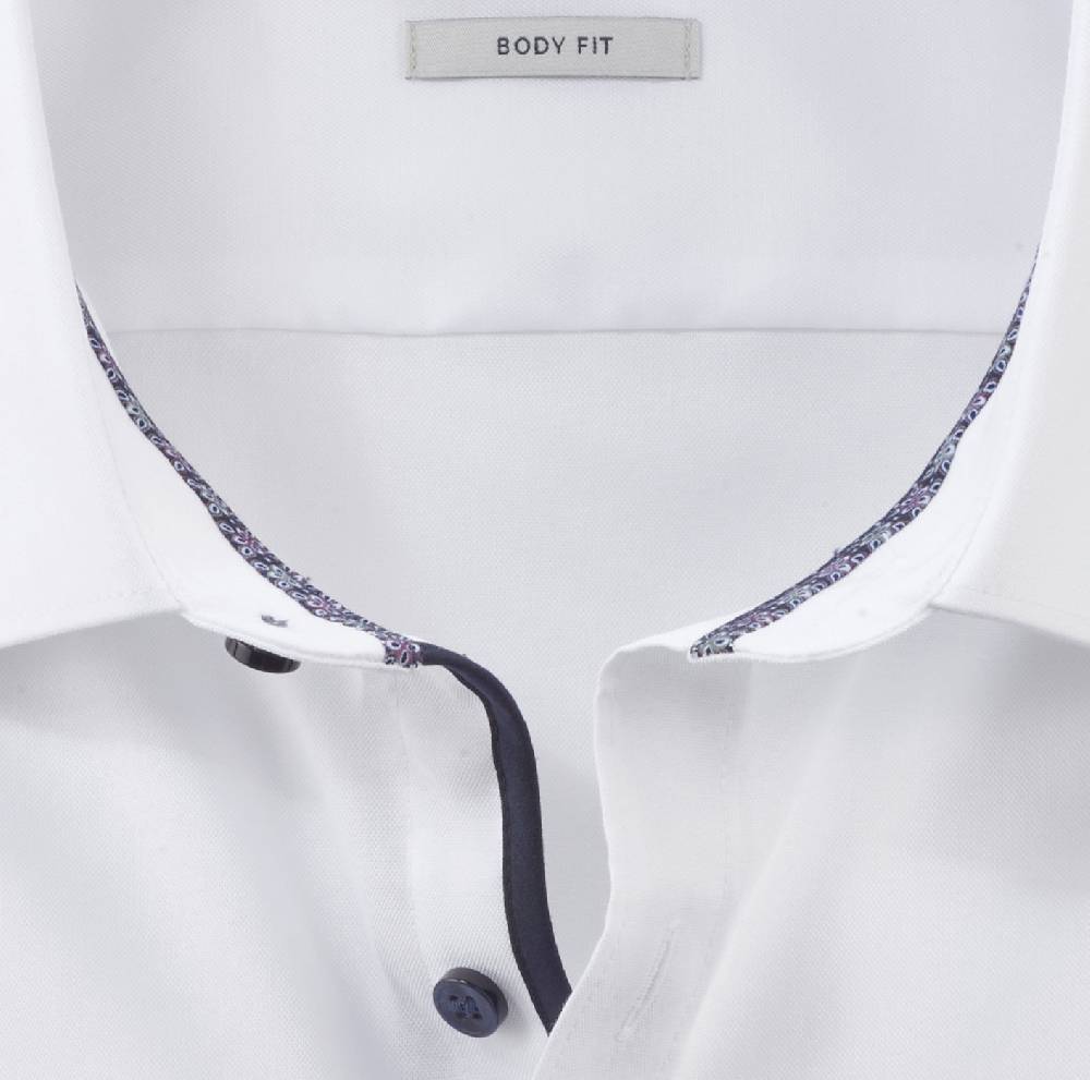 Olymp Camicia olymp level five bianca slim fit cotone stretch Convenienza