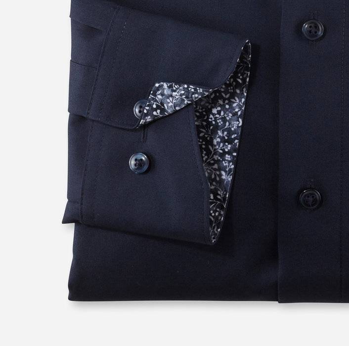 Olymp Camicia olymp blu scuro modern fit con taschino Outlet