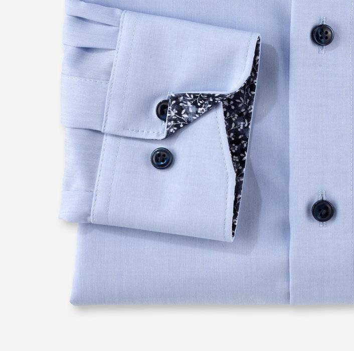Olymp Camicia olymp celeste modern fit con taschino In Vendita