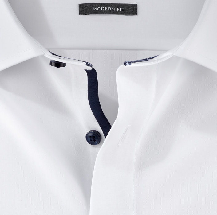 Olymp Camicia olymp bianca modern fit con taschino Saldi