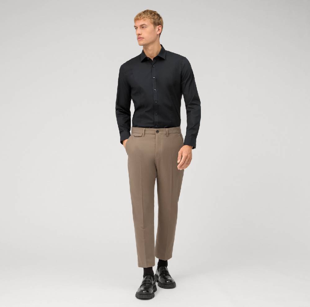 Olymp Camicia extra slim fit olymp cotone stretch Vendita Calda
