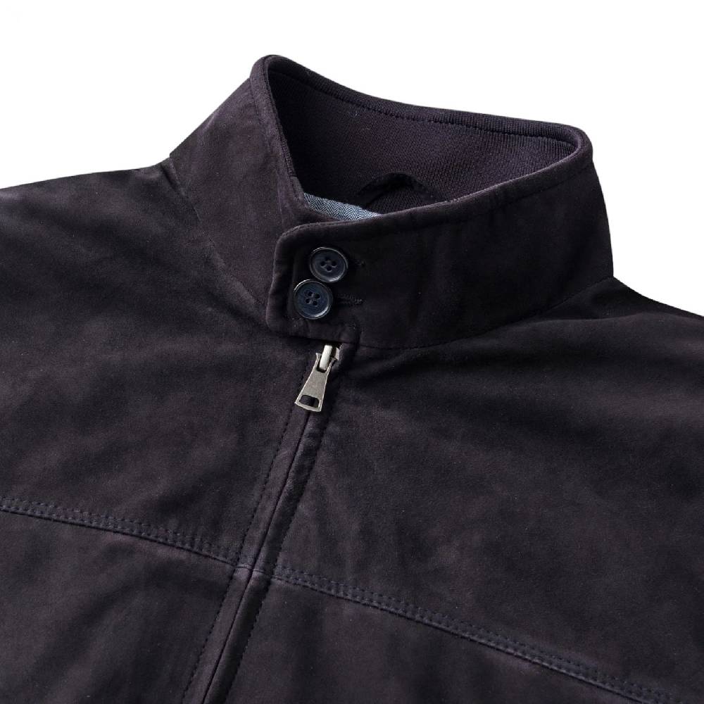 MCS Giacca bomber harrington mcs in pelle scamosciata I Più Venduti