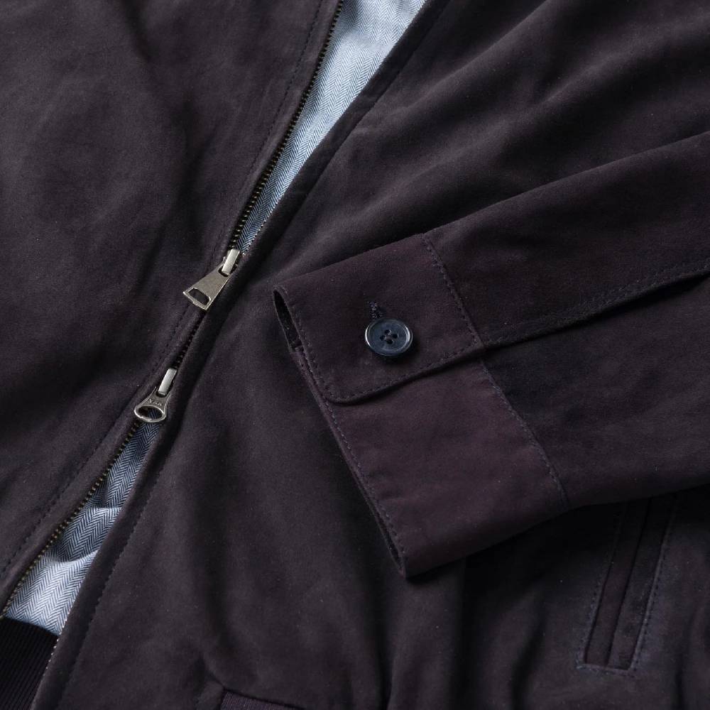 MCS Giacca bomber harrington mcs in pelle scamosciata I Più Venduti