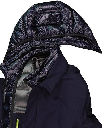 Milestone Parka imbottito in microfibra funzionale milestone Italia