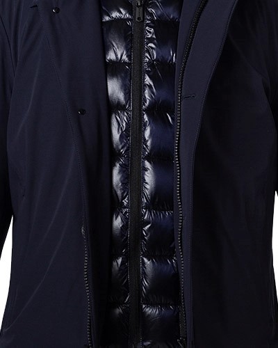 Milestone Parka imbottito in microfibra funzionale milestone Italia