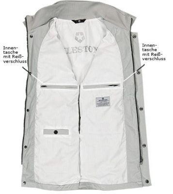 Milestone Field jacket in microfibra milestone modern fit Nuovo