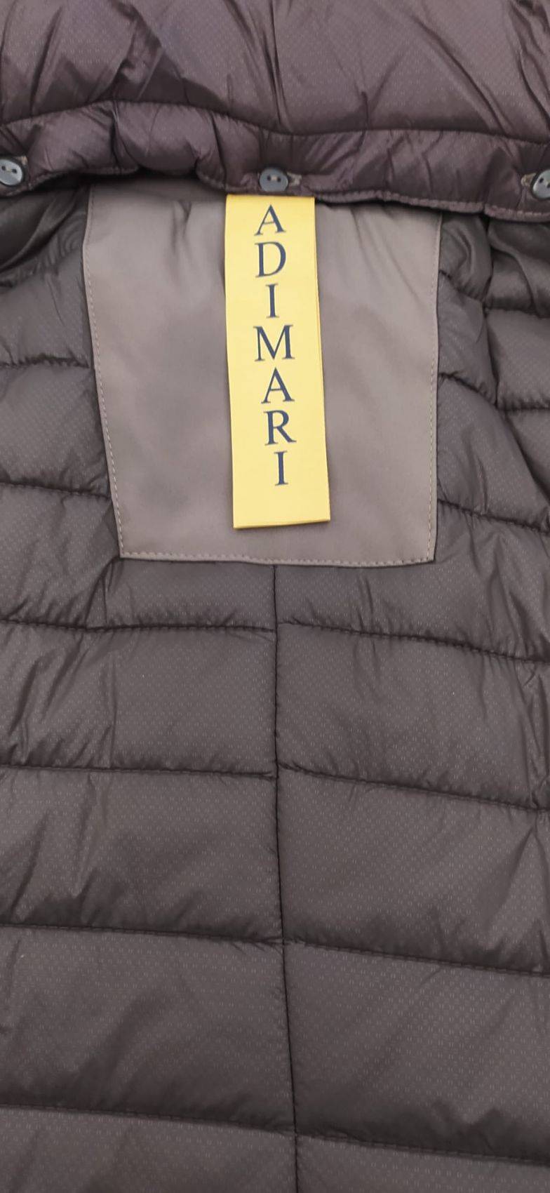 Adimari Trench impermeabile imbottito blu con pettorina anti vento staccabile Vendita