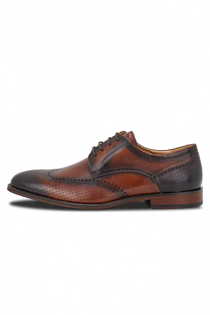 Digel Scarpa derby all'inglese color cognac elegante digel in vera pelle Acquista Ora