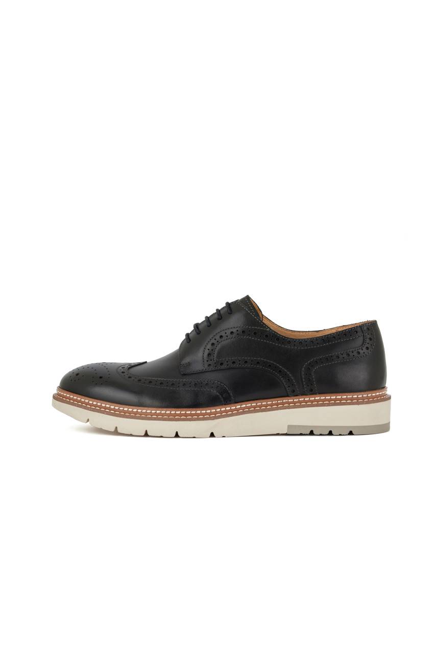 Digel Scarpa francesina all'inglese nera digel fondo gomma Sottocosto