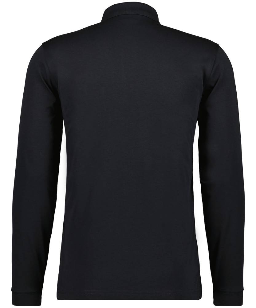 Ragman Polo nera con taschino ragman no stiro modern fit Offerta