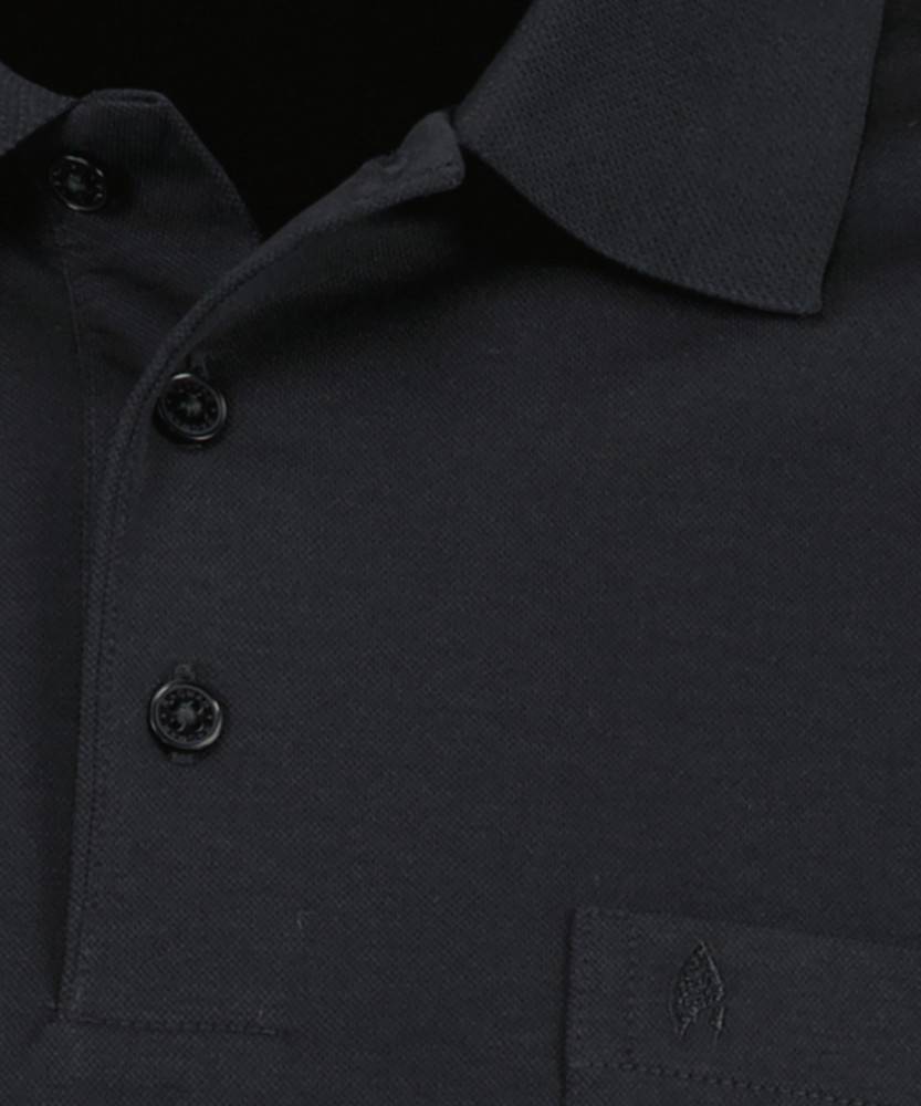Ragman Polo nera con taschino ragman no stiro modern fit Offerta