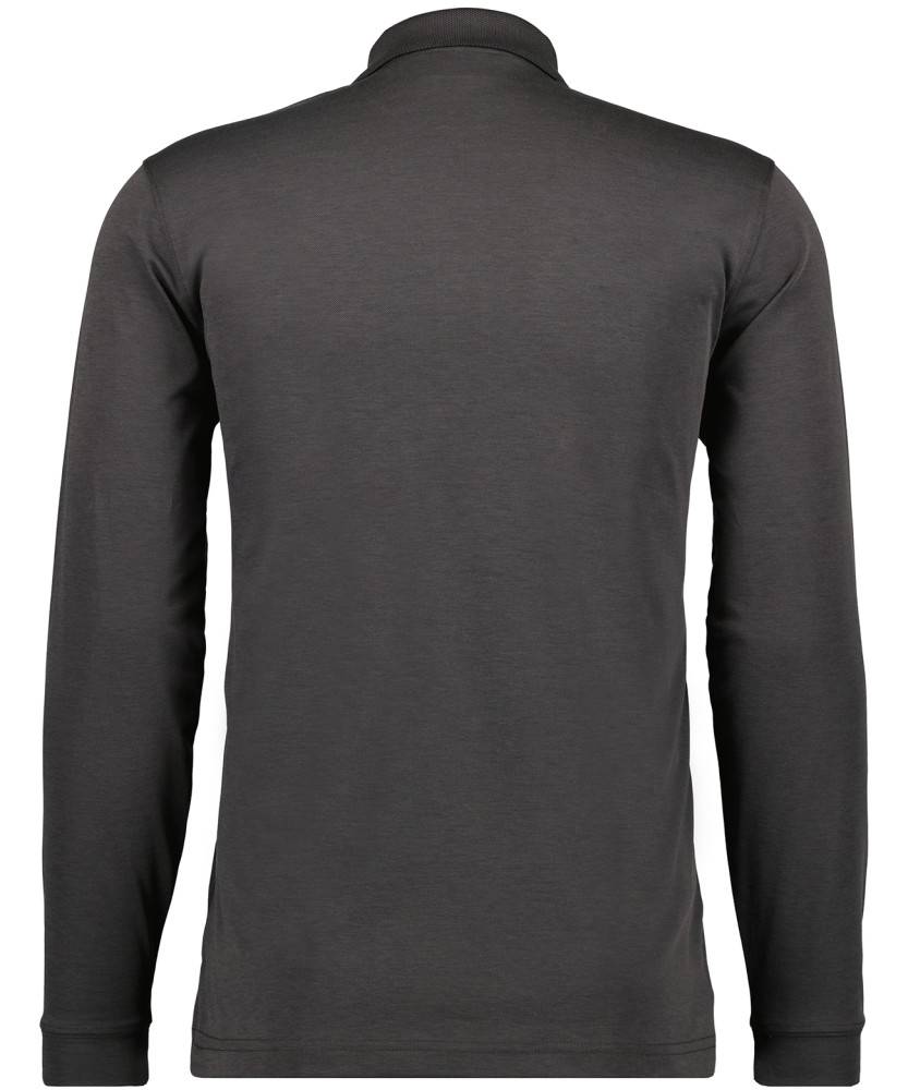 Ragman Polo grigio scuro con taschino ragman no stiro modern fit Economico