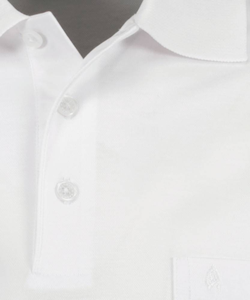 Ragman Polo bianca con taschino ragman no stiro modern fit Saldi