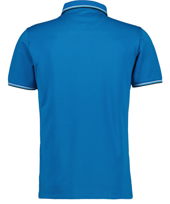Ragman Polo azzurra in tessuto performante ragman modern fit Saldi Di Fabbrica