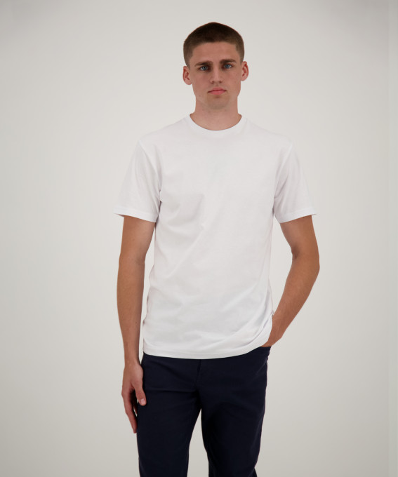 Ragman Due t-shirt bianche ragman in puro cotone jersey Nuova