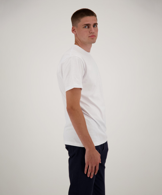 Ragman Due t-shirt bianche ragman in puro cotone jersey Nuova