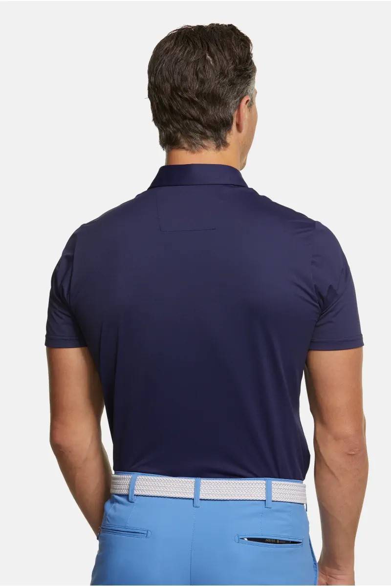 Meyer Polo meyer blu marine tessuto performante tecnico Italia