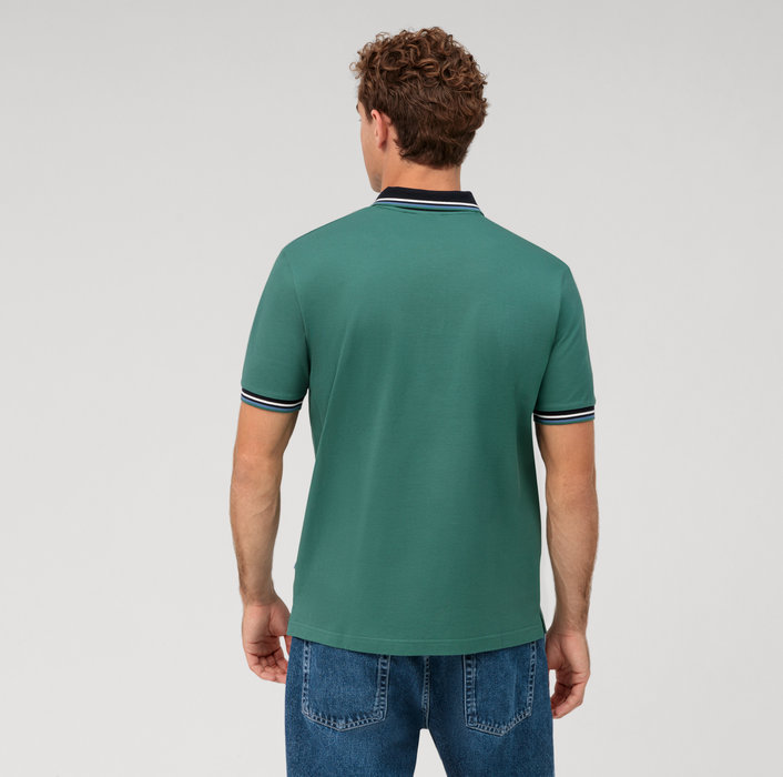 Olymp Polo verde olymp regular fit cotone piqué Spedizione Gratuita