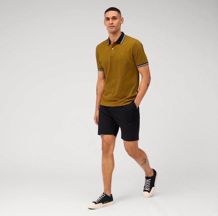 Olymp Polo color cachi olymp regular fit cotone piqué Pezzi Unici