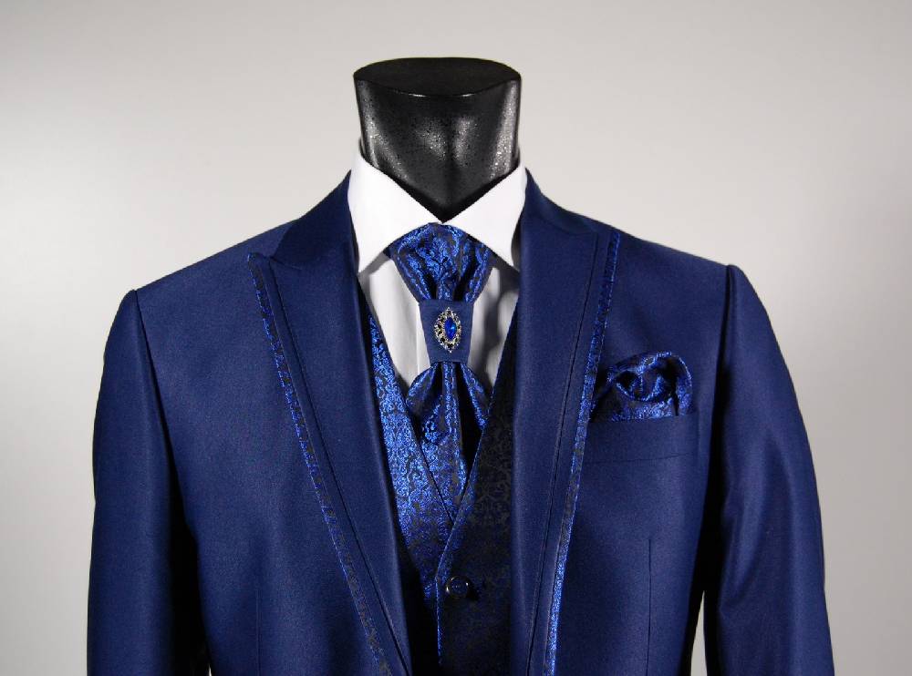 Musani Milano Cerimonia Abito slim azzurro sposo musani milano cerimonia Nuovo