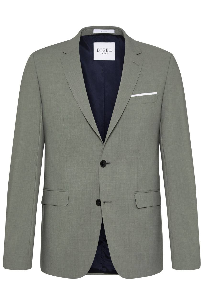 Digel Abito slim fit digel verde salvia misto lana bi-stretch Soddisfazione Garantita