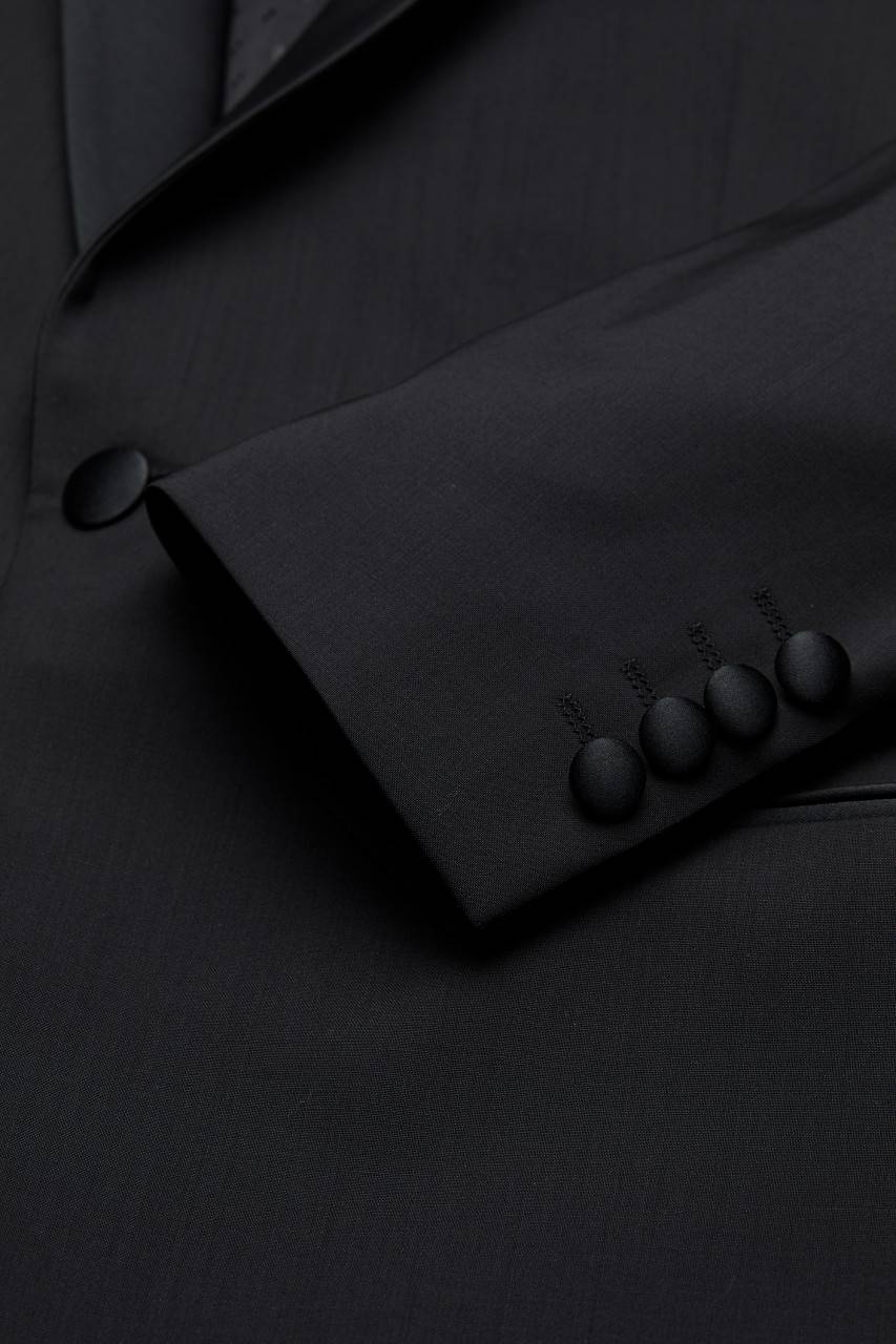 Digel Smoking nero da gala digel slim fit in fresco lana natural stretch Fino Al -60%