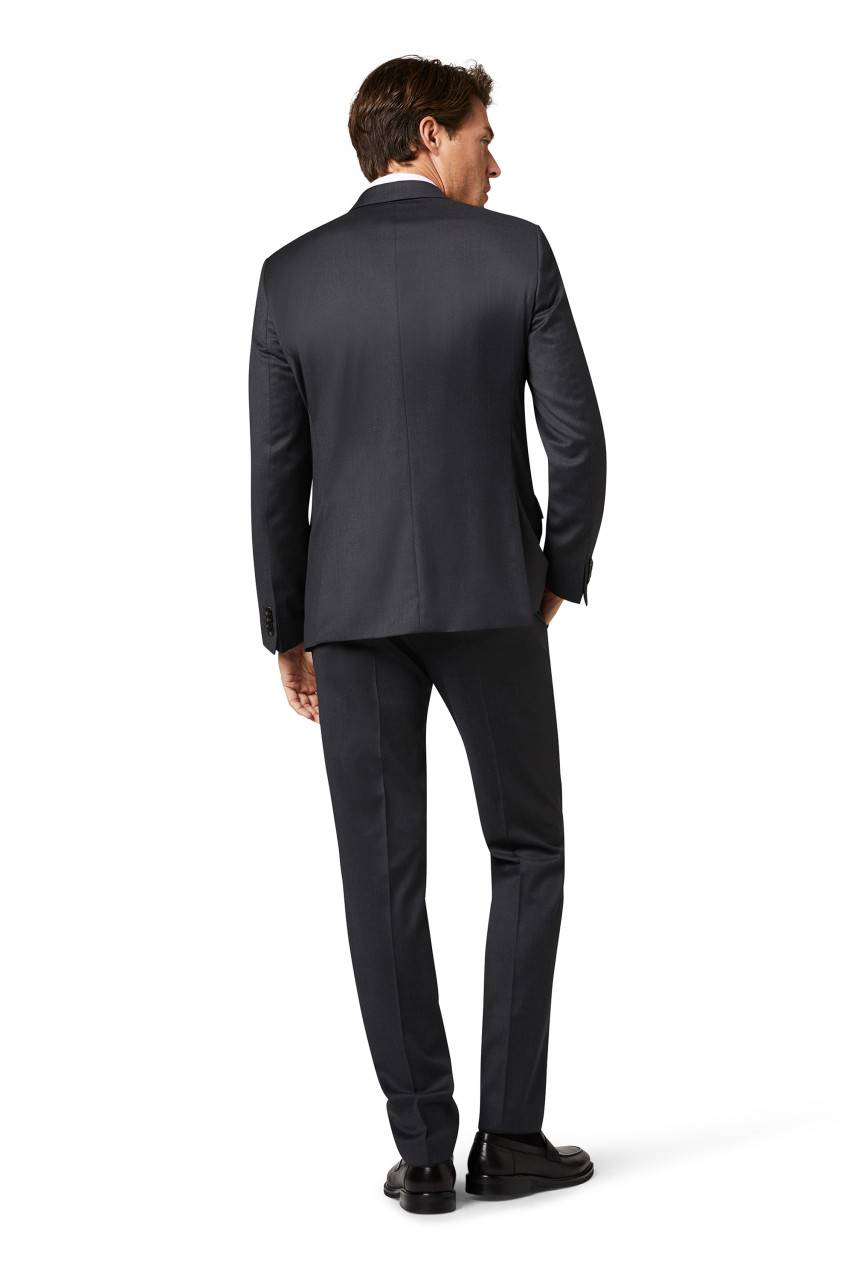 Digel Abito grigio scuro digel drop quattro corto in lana reda super 110's Shopping Online