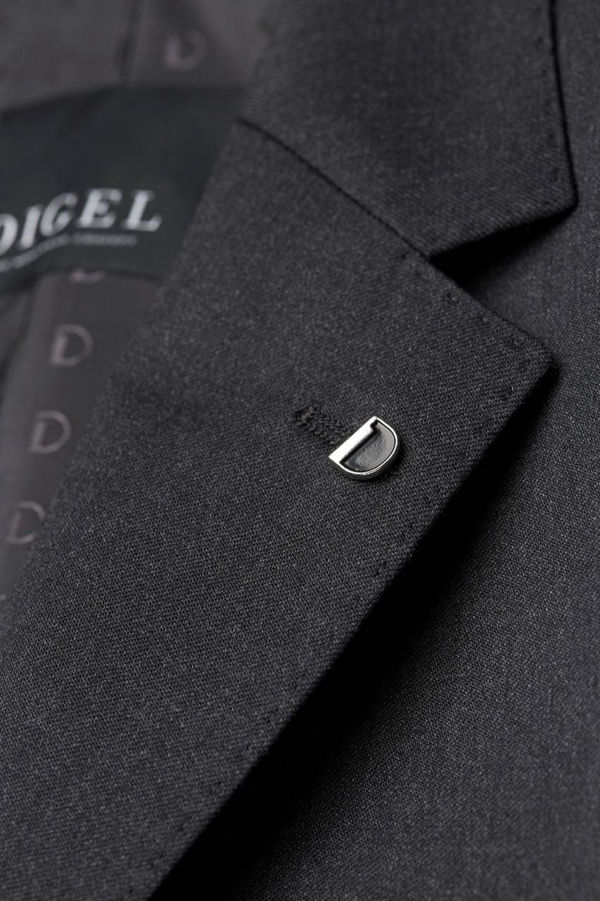 Digel Abito grigio scuro digel drop quattro corto in lana reda super 110's Shopping Online