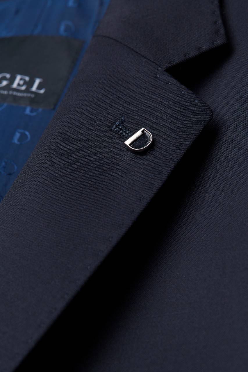 Digel Abito digel blu scuro drop sei modern fit lana reda super 110's Sottocosto