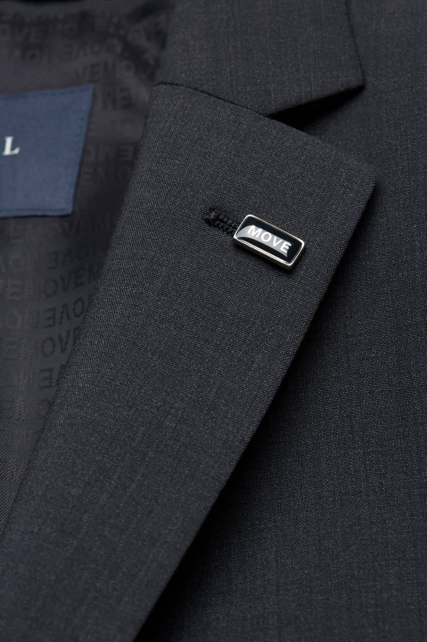 Digel Abito digel drop quattro corto slim fit grigio antracite lana marzotto super 100's In Vendita