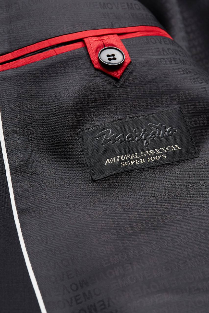 Digel Abito digel drop quattro corto slim fit grigio antracite lana marzotto super 100's In Vendita
