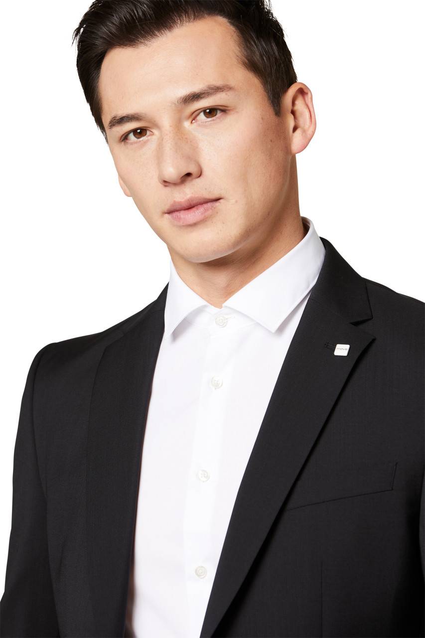 Digel Abito digel drop quattro corto slim fit nero lana marzotto super 100's Vendita Calda