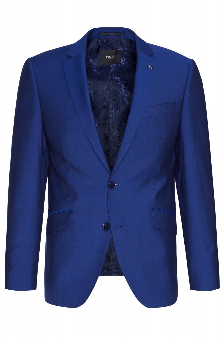 Digel Abito digel slim fit blu marine lana marzotto super 100's I Più Venduti