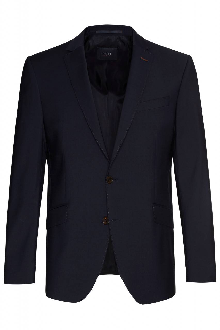 Digel Abito digel slim fit blu scuro lana stretch Nuova