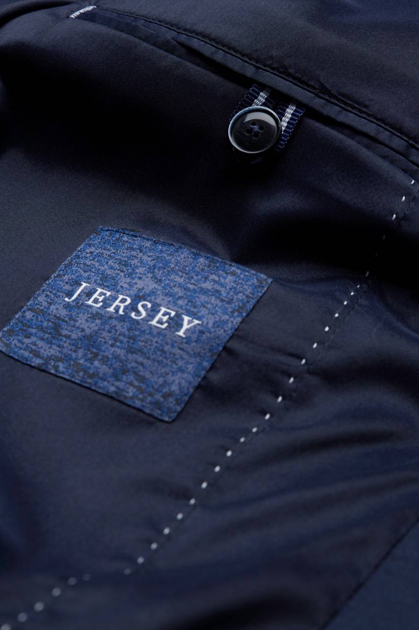 Digel Giacca blazer digel blu sfoderata in jersey modern fit Moda