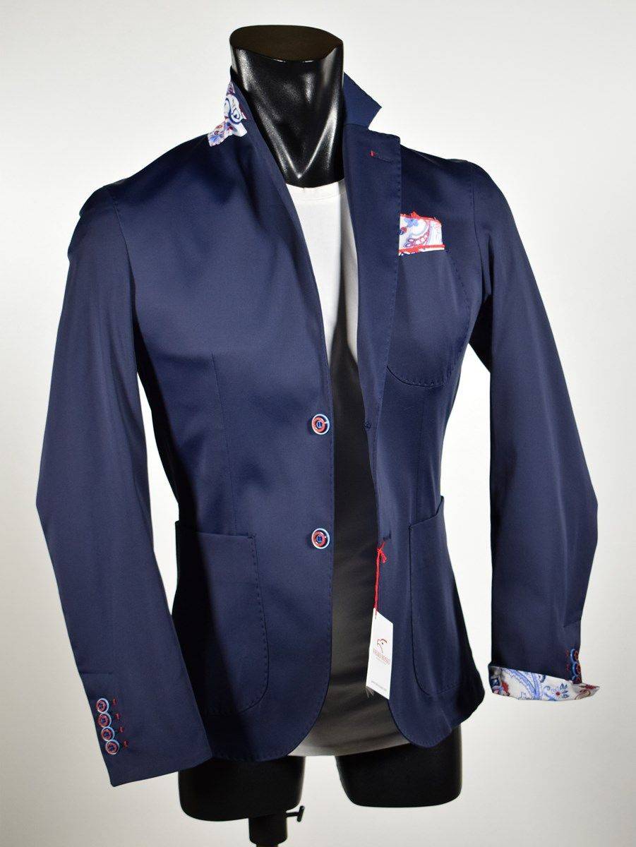 Falko Rosso Giacca slim fit in cotone elasticizzato falko rosso made in italy Affare Del Giorno