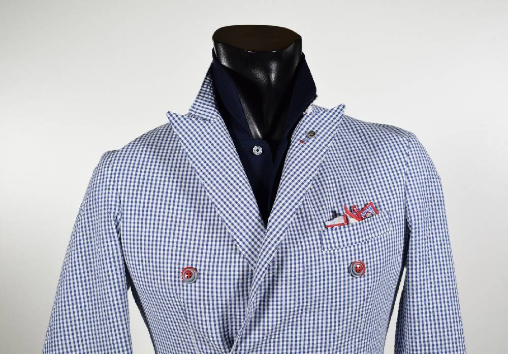 Falko Rosso Giacca slim fit doppio petto sfoderata falko rosso primavera estate Enormi sconti