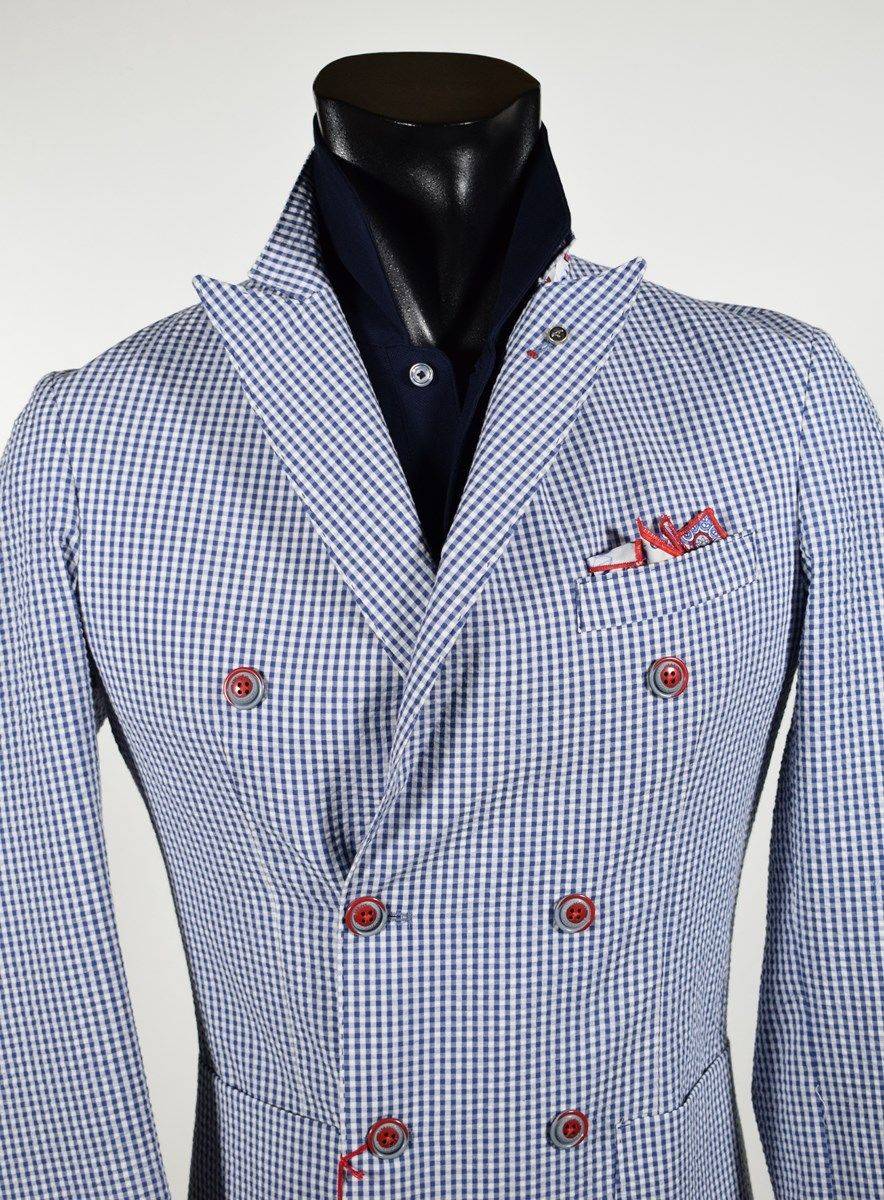Falko Rosso Giacca slim fit doppio petto sfoderata falko rosso primavera estate Enormi sconti