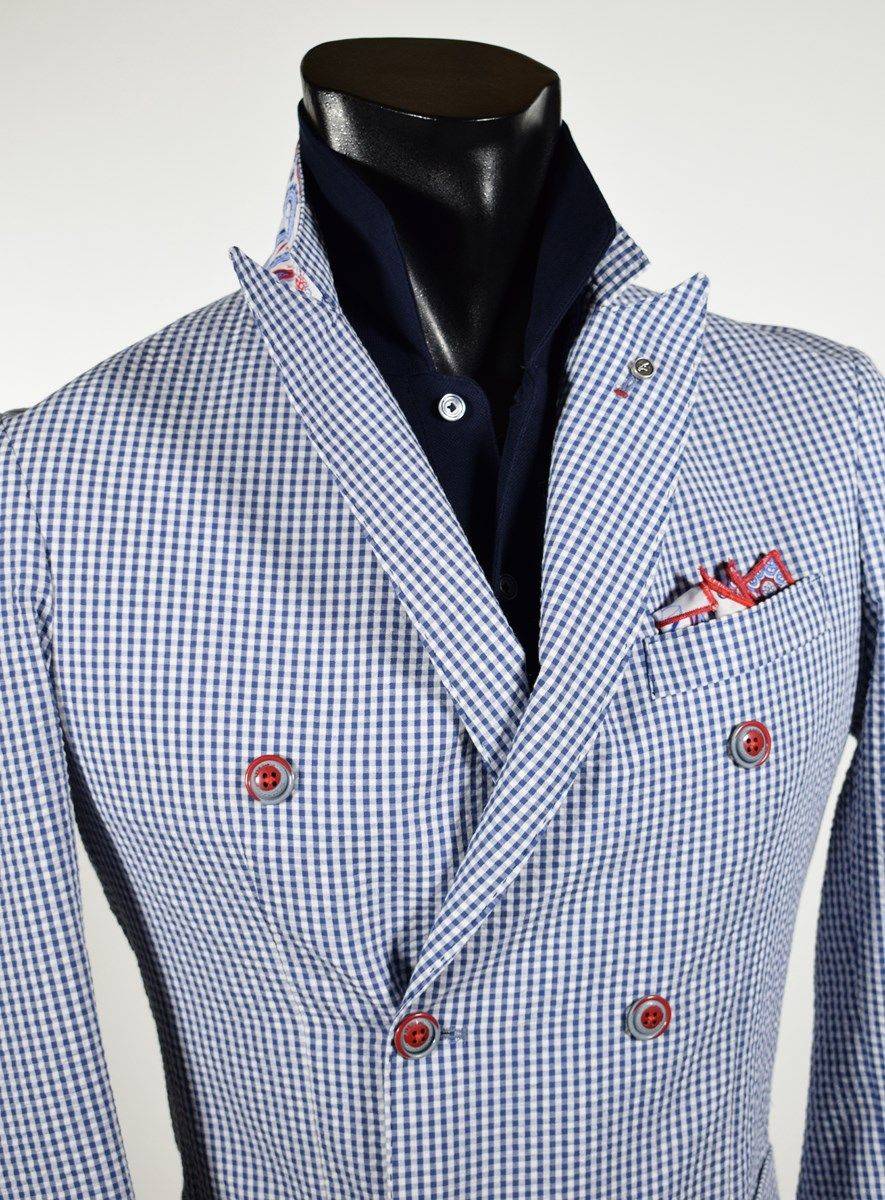 Falko Rosso Giacca slim fit doppio petto sfoderata falko rosso primavera estate Enormi sconti