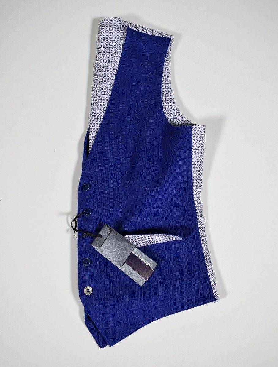 John Barritt Gilet azzurro john barritt in puro cotone Sottocosto