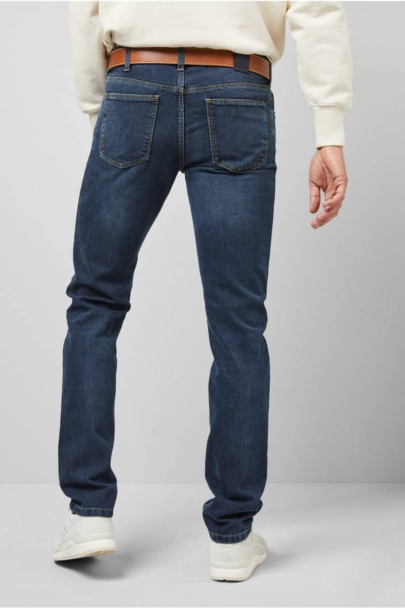 Meyer Jeans slim fit blu stone washed m5 by meyer Pezzi Unici