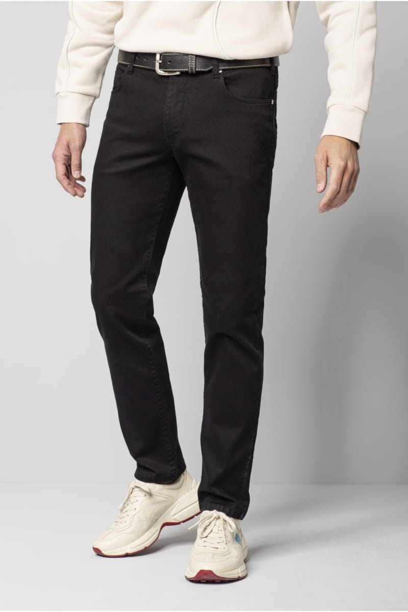 Meyer Jeans nero regular fit fair traded m5 by meyer