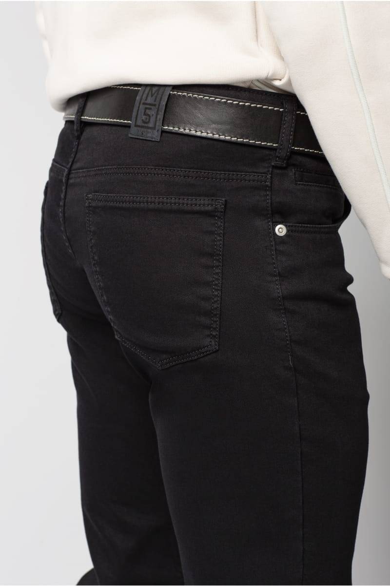 Meyer Jeans nero regular fit fair traded m5 by meyer Moda
