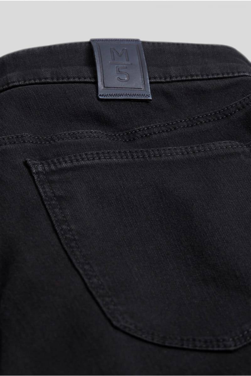 Meyer Jeans slim fit nero denim stretch bio m5 by meyer Italy