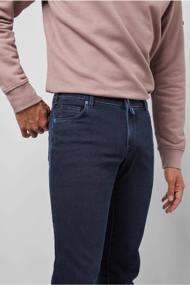 Meyer Jeans slim fit blu denim stretch bio m5 by meyer 2025