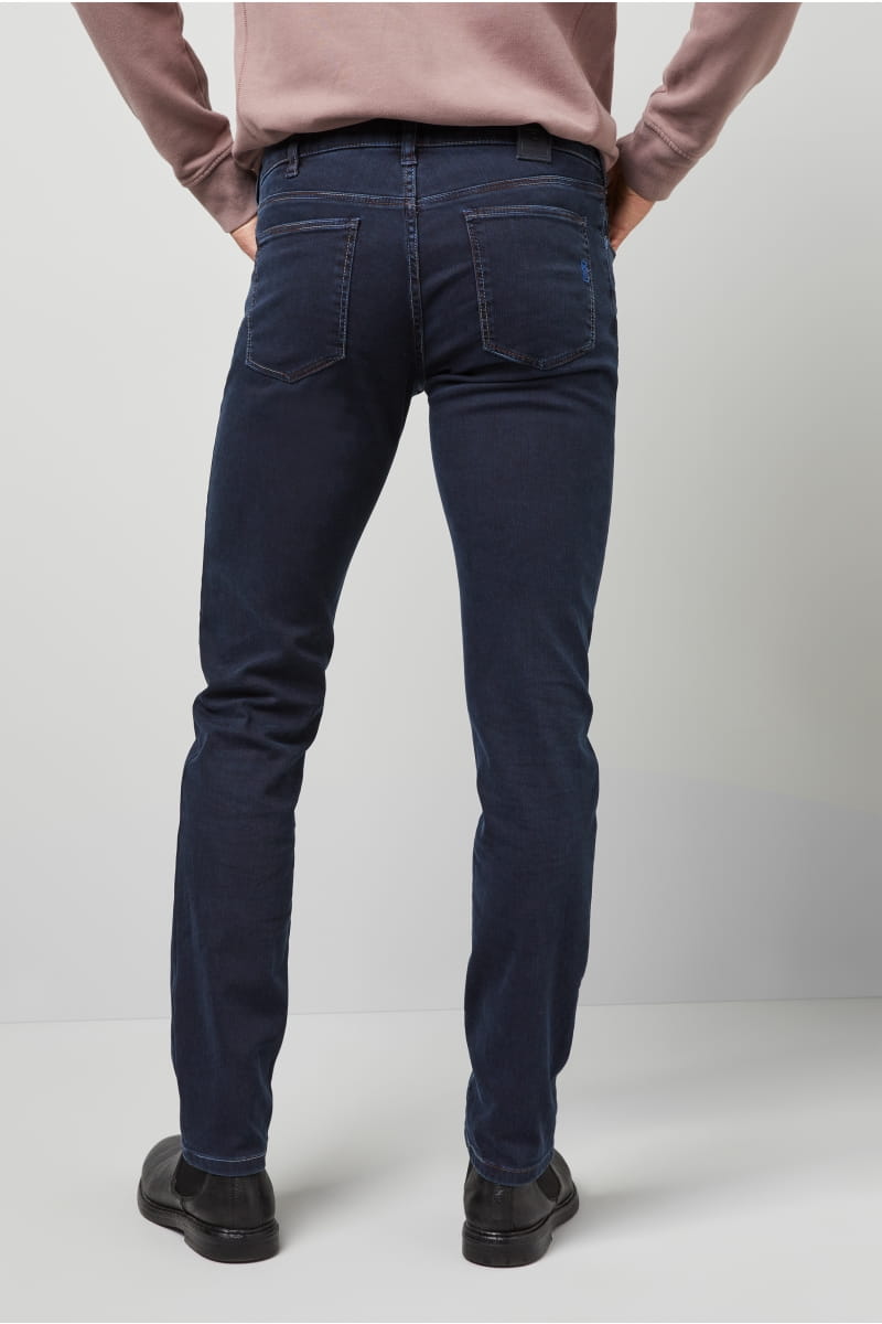 Meyer Jeans slim fit blu denim stretch bio m5 by meyer 2025
