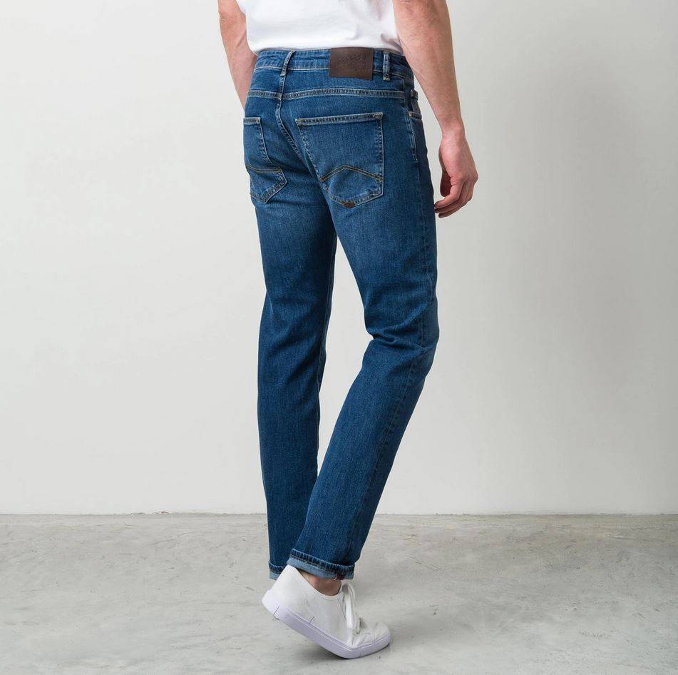 MCS Jeans mcs regular fit denim stretch lavaggio medio Promozione